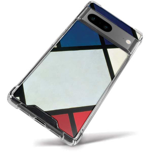 Theo van Doesburg Contra-Composition of Dissonances XVI Google Pixel 8a Clear Case